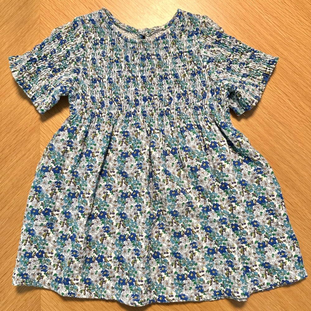 Zara Baby Smocked Dress